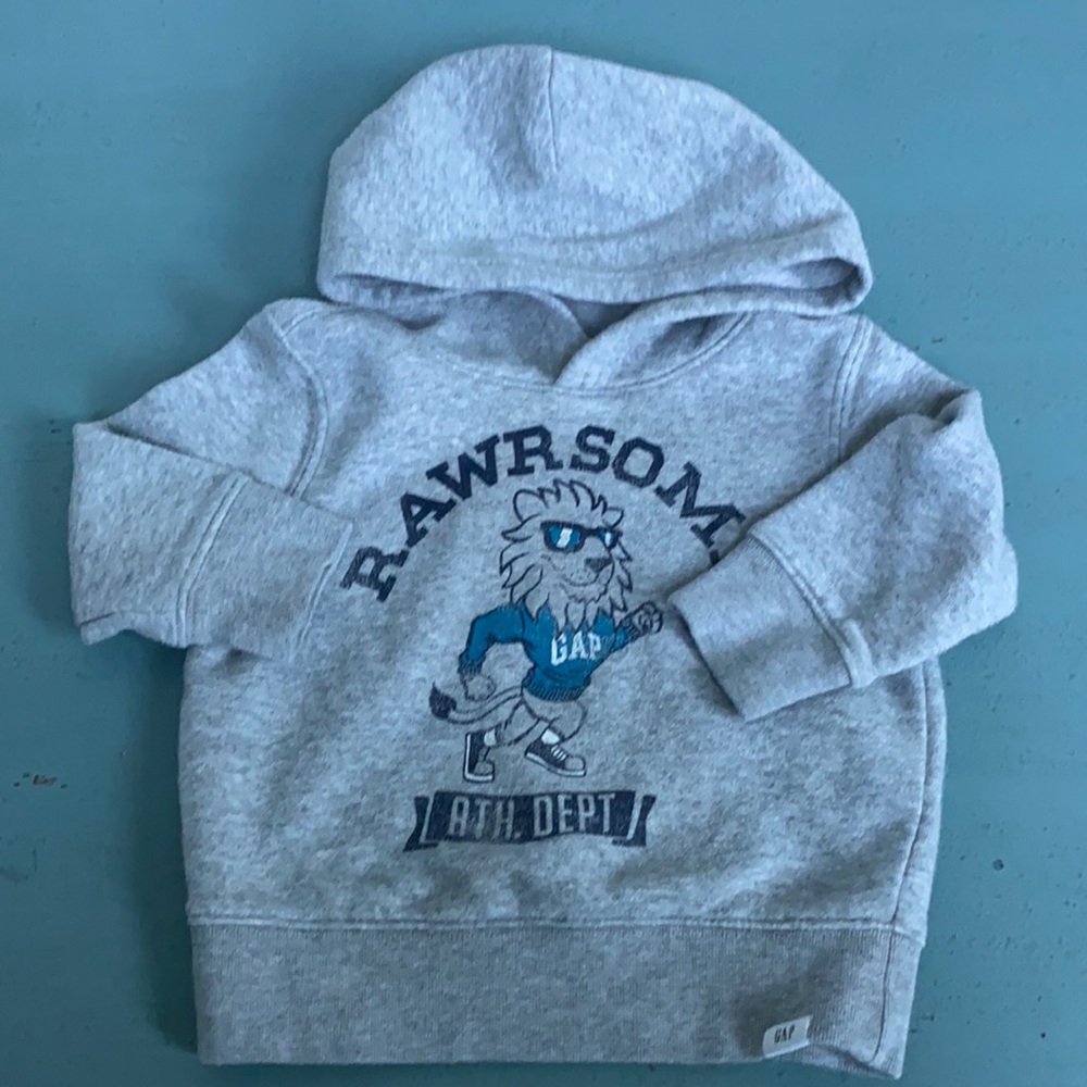 Gap hoodie 12-18 mos. Excellent condition